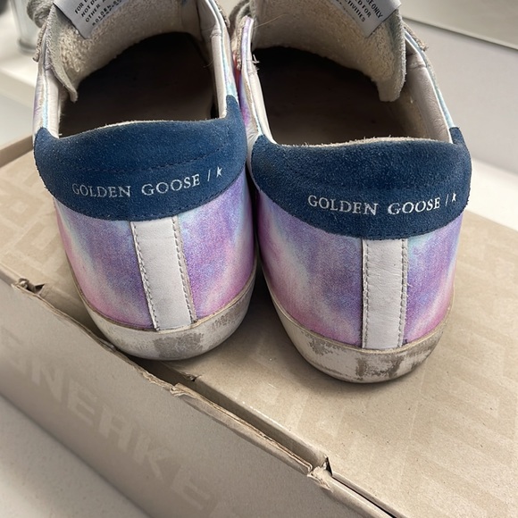 Rare Tie-Dye Golden Goose Sneakers - Picture 6 of 10